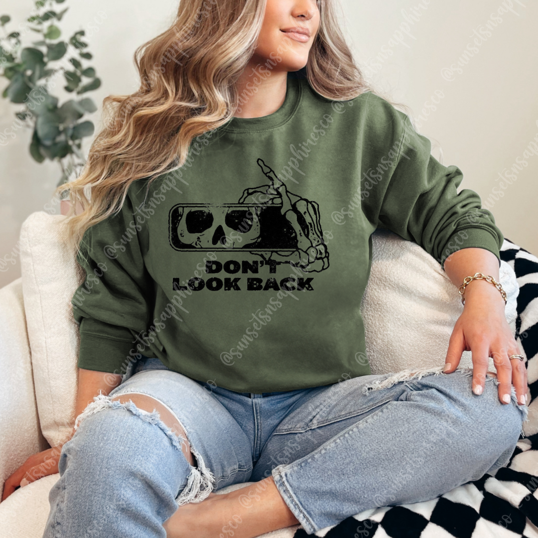 Don't Look Back Crewneck