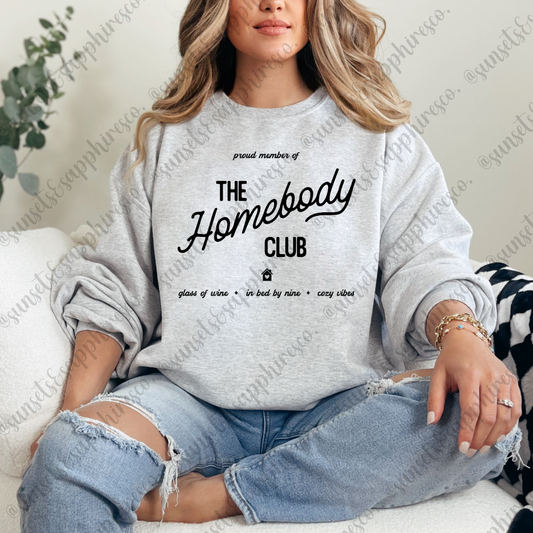 Homebody Club Crewneck
