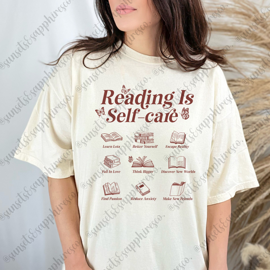 Reading Is Self Care T-Shirt