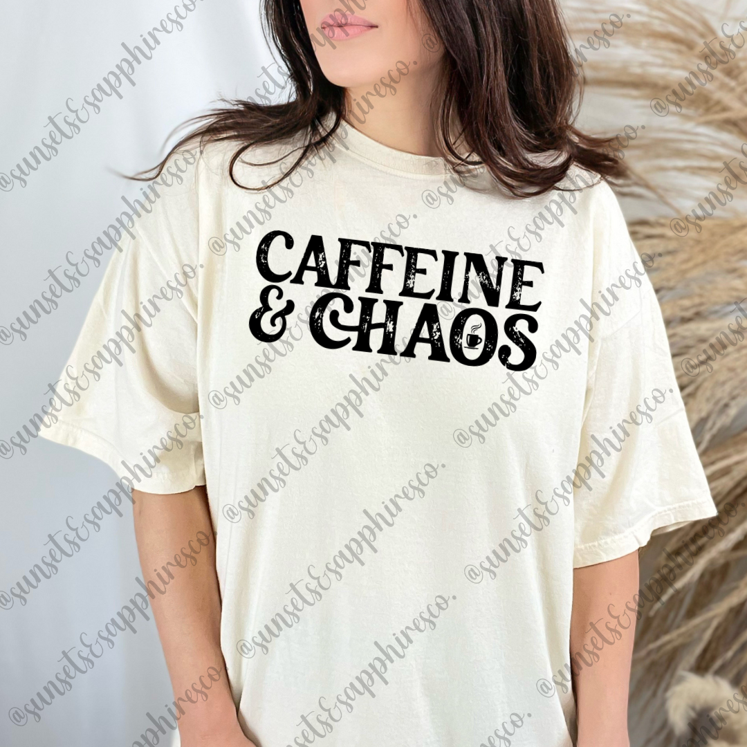 Caffeine & Chaos T-Shirt