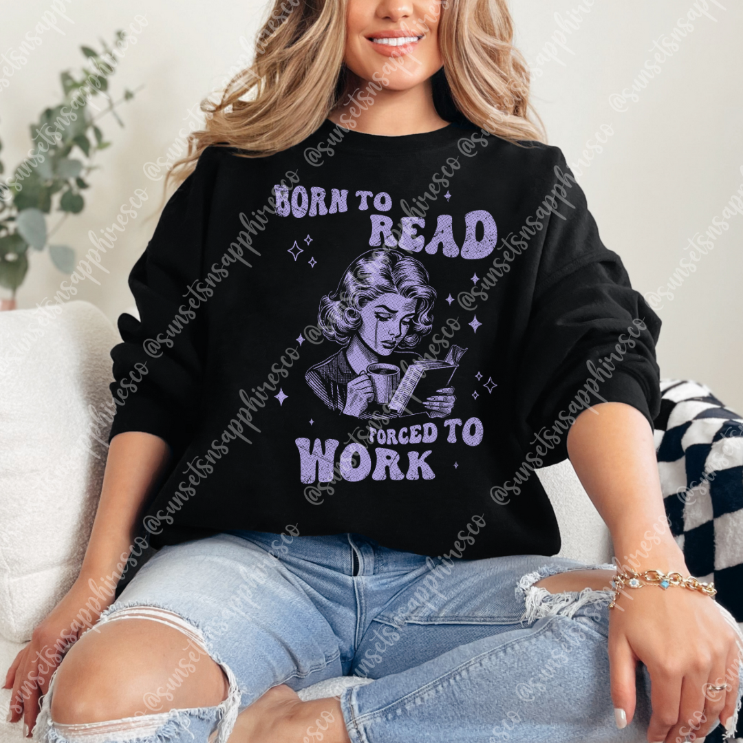 Born To Read Crewneck
