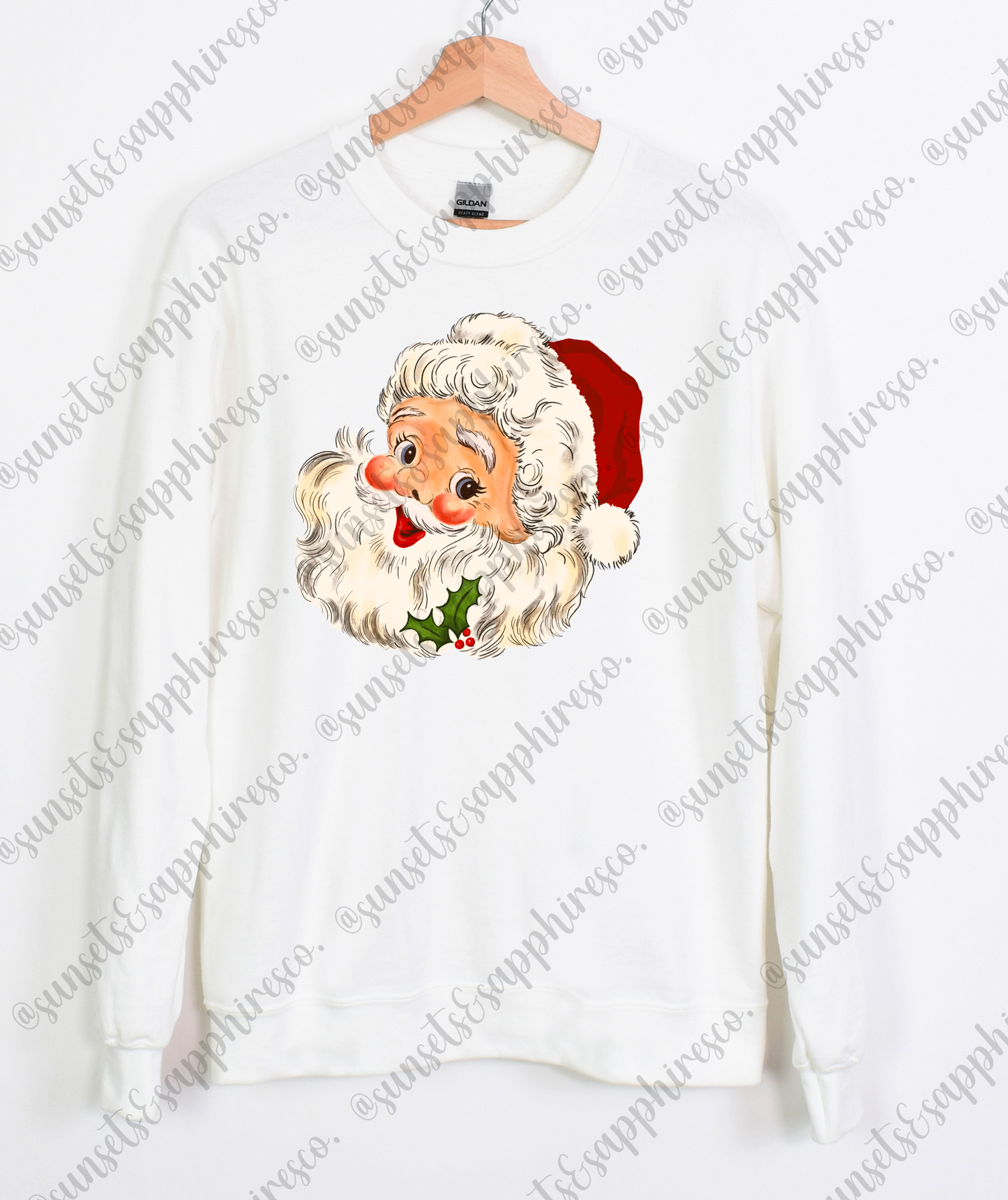 Vintage Santa Sweatshirt