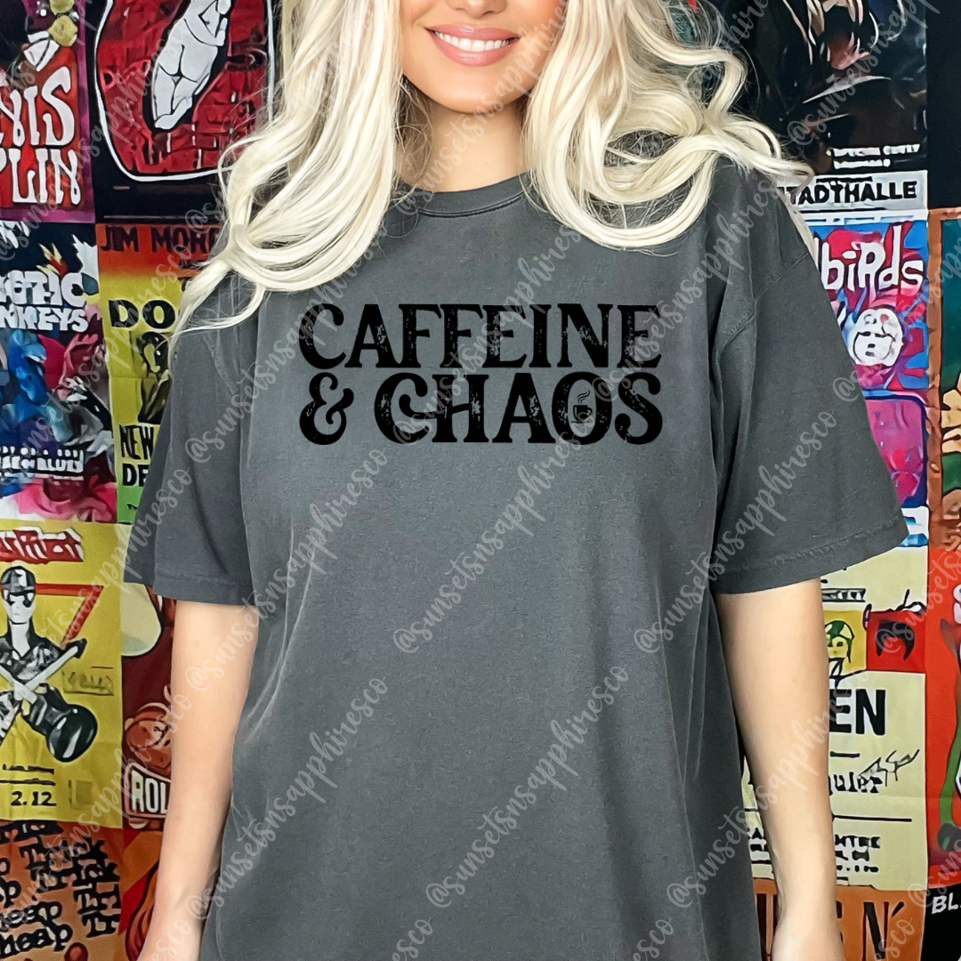 Caffeine & Chaos T-Shirt