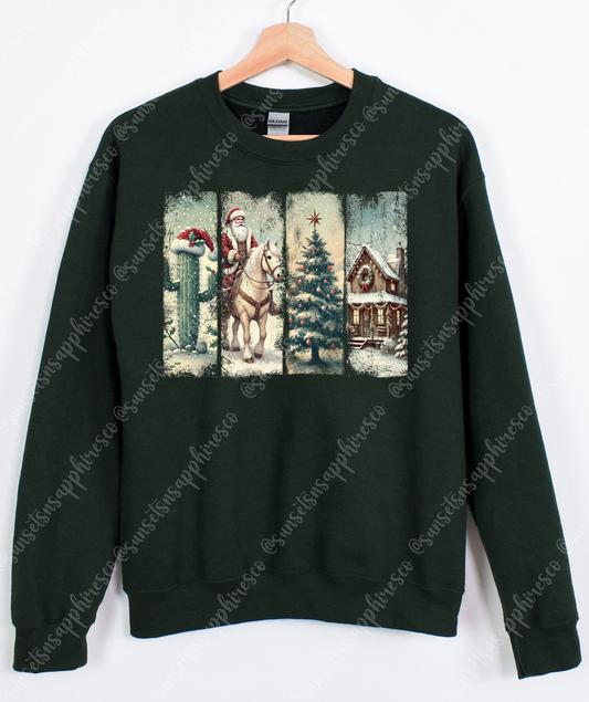 Western Christmas Crewneck