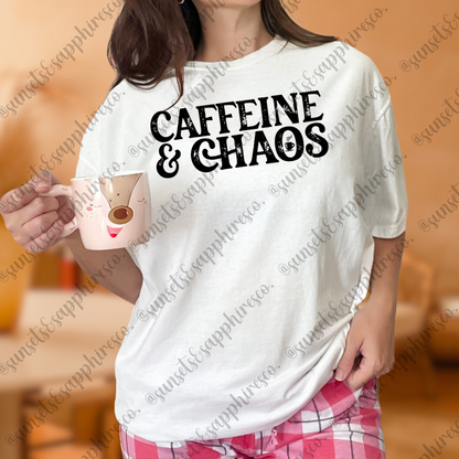 Caffeine & Chaos T-Shirt