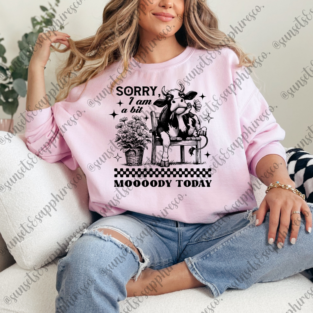 A Bit Moody Crewneck