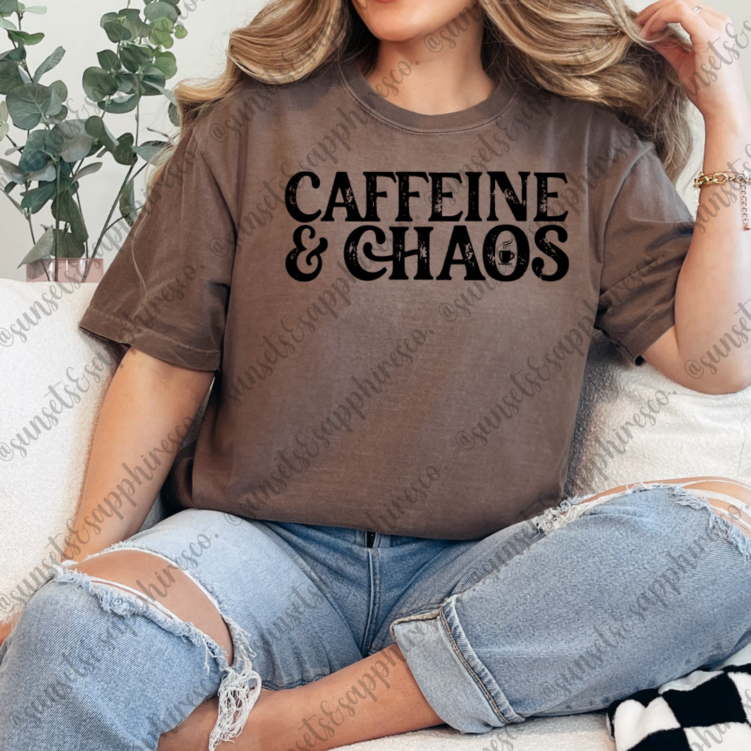 Caffeine & Chaos T-Shirt