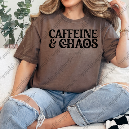 Caffeine & Chaos T-Shirt