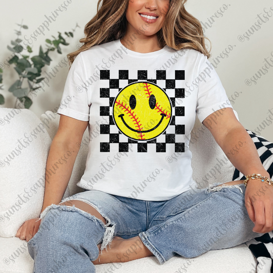 Checkered Sporty T-Shirt