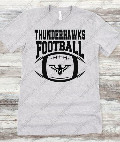 East/West Football T-Shirt