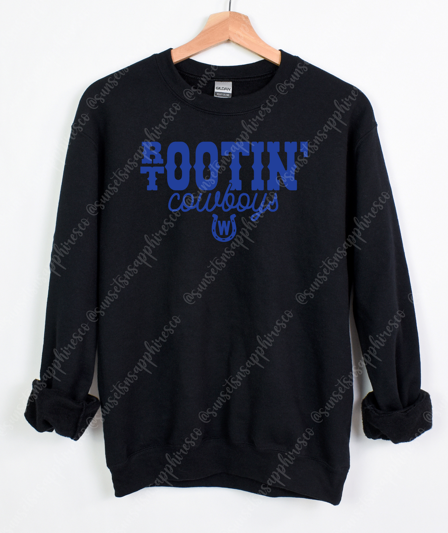 Rootin Tootin Cowboys Crewneck