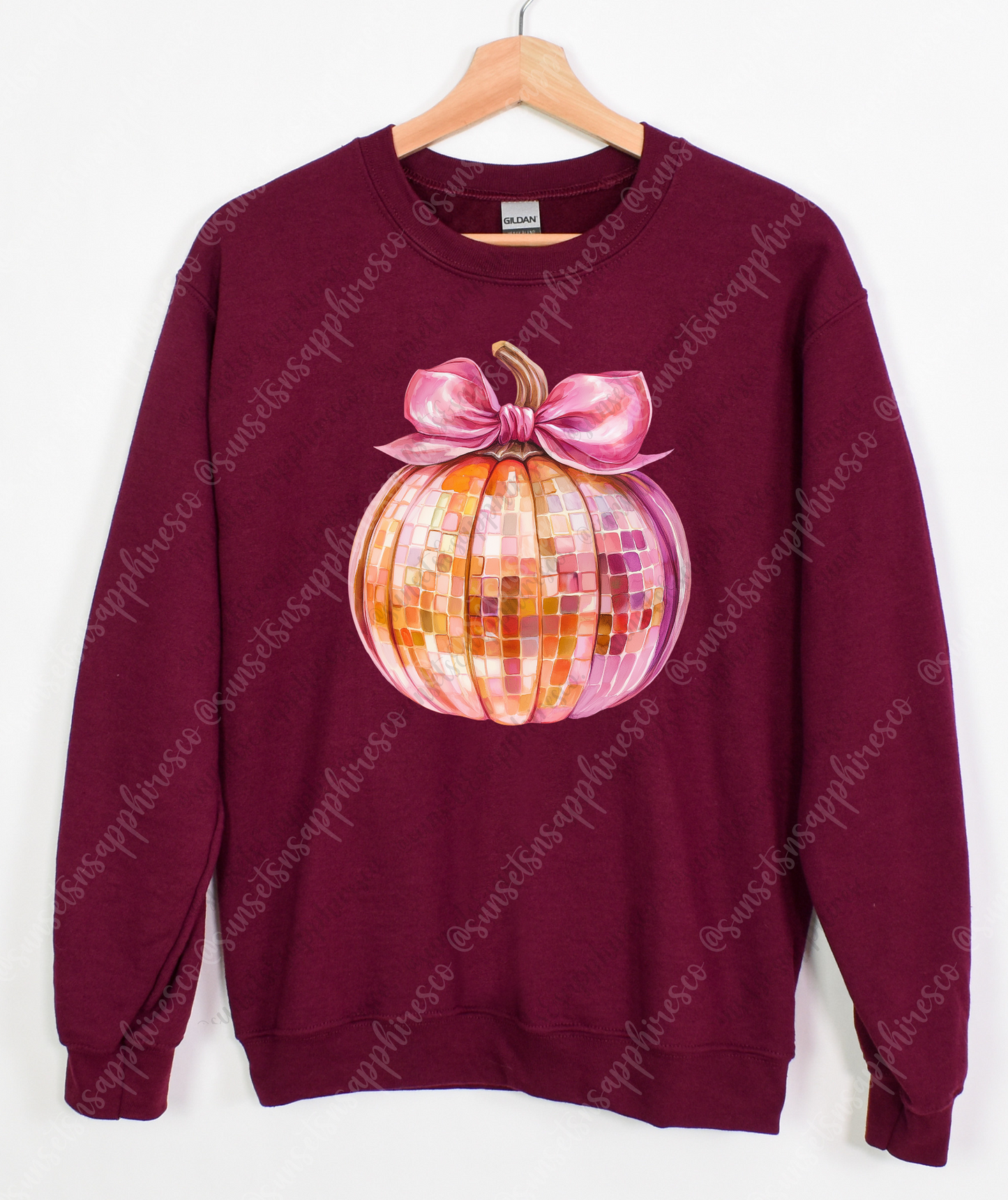Disco Pumpkin Crewneck
