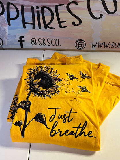 Just Breathe Tee