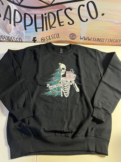 Sorta Merry Sorta Scary Crewneck