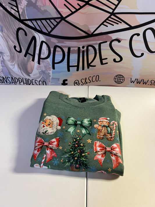 Coquette Christmas Crewneck