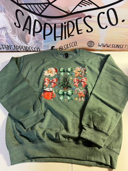 Coquette Christmas Crewneck