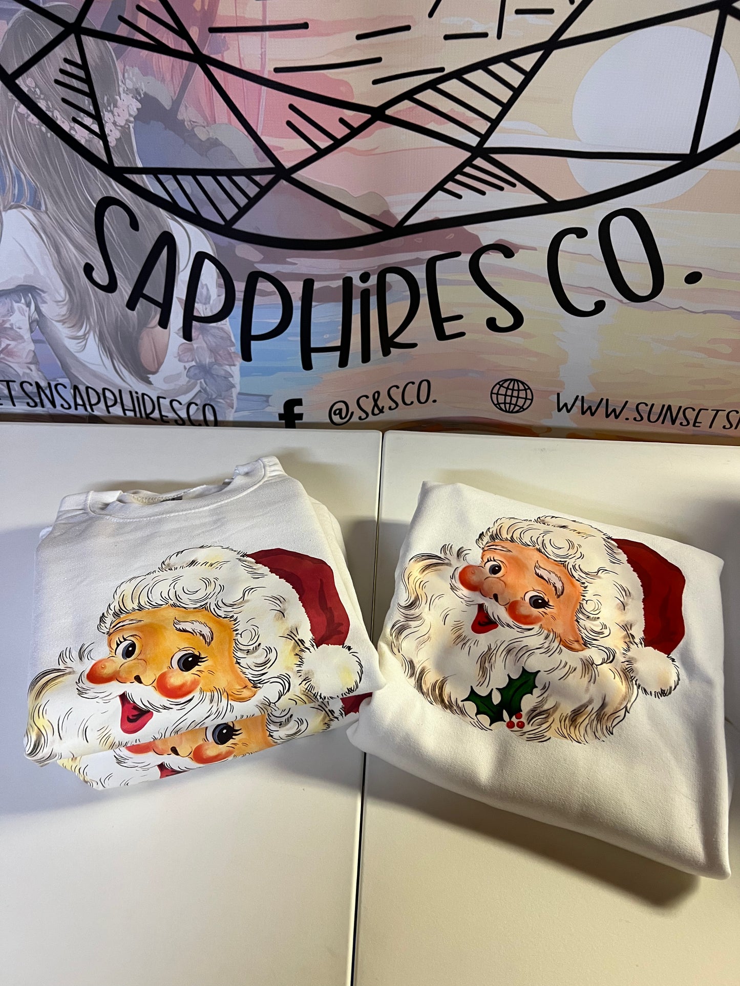 Vintage Santa Sweatshirt