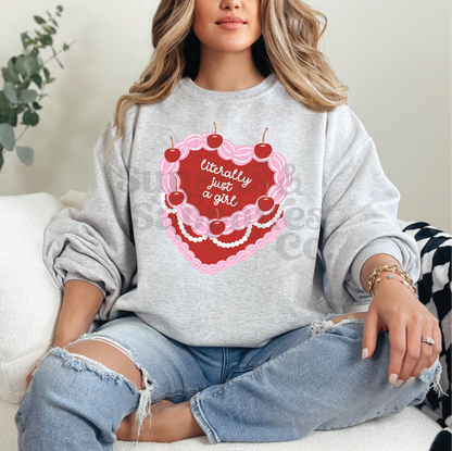 Literally Just A Girl Crewneck