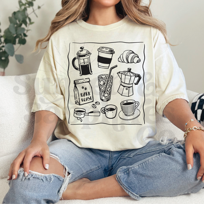 Cafe Doodles T-Shirt